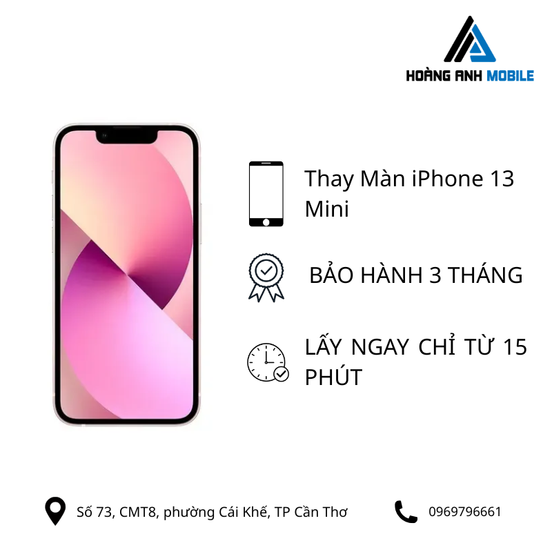 Thay màn hình iPhone 13 Mini