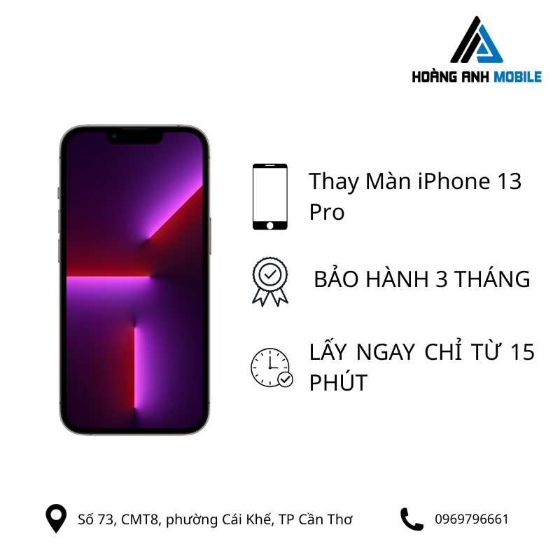 Thay màn hình iPhone 13 Pro