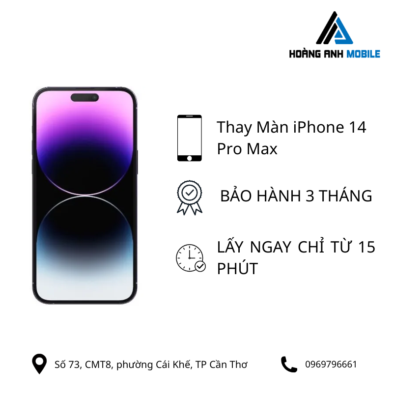 Thay màn hình iPhone 14 Pro Max