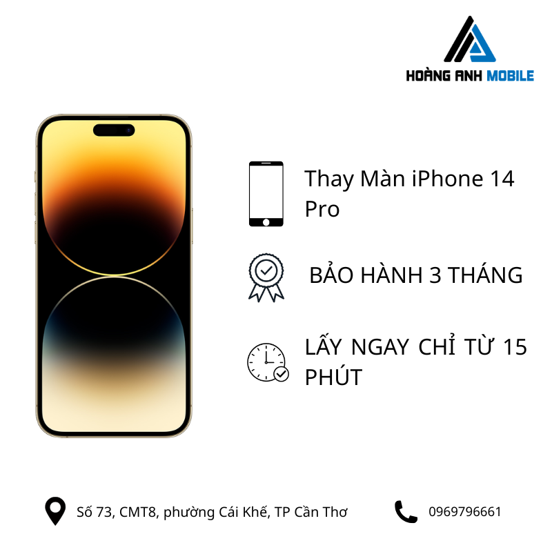Thay màn hình iPhone 14 Pro