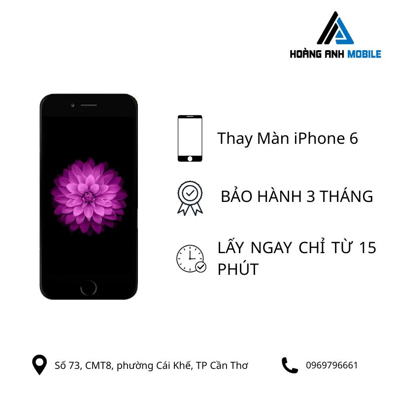 Thay màn hình iPhone 6