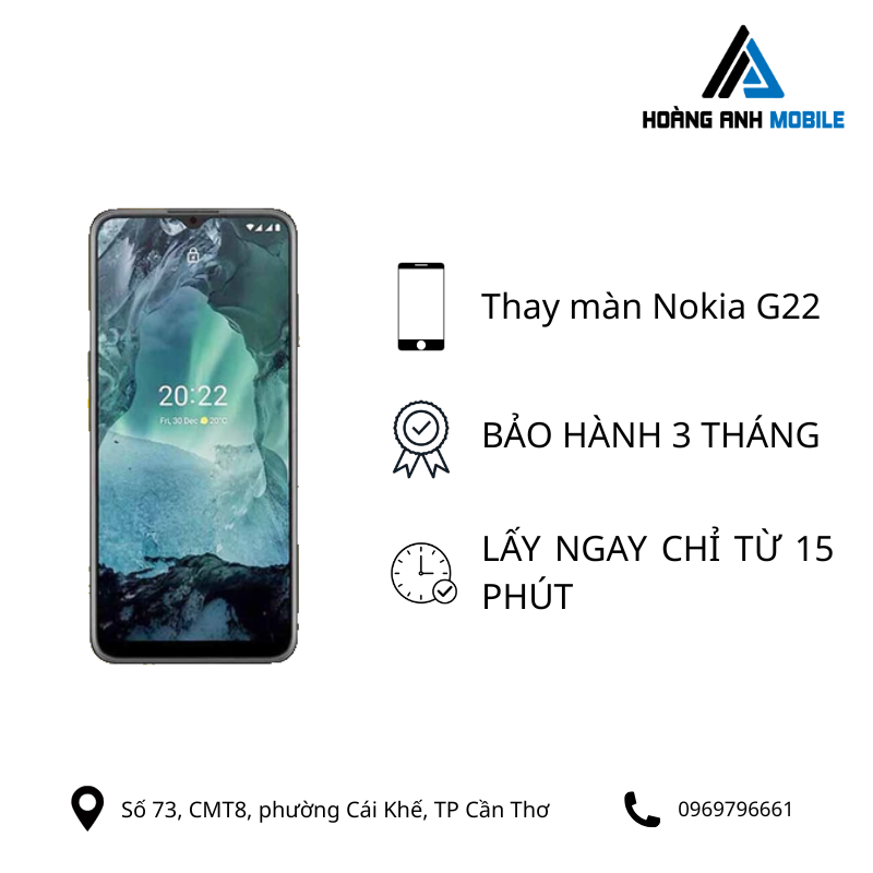 Thay màn hình Nokia G22