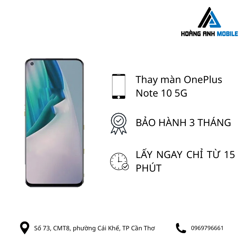Thay màn hình OnePlus Note 10 5G