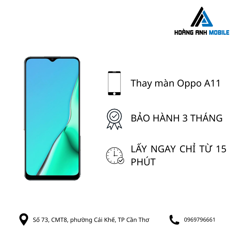 Thay màn hình Oppo A11