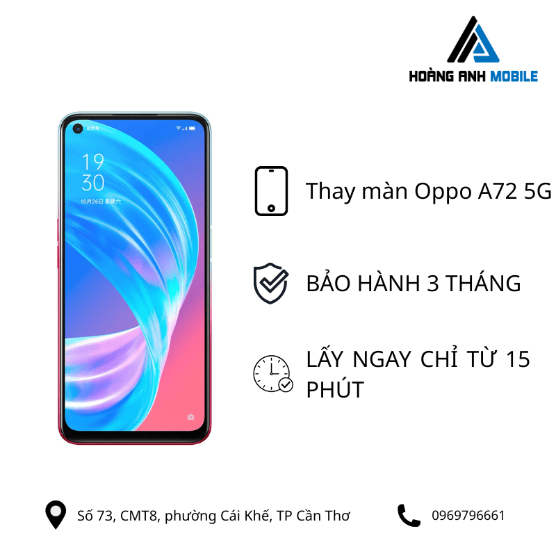 Thay màn hình Oppo A72 5G