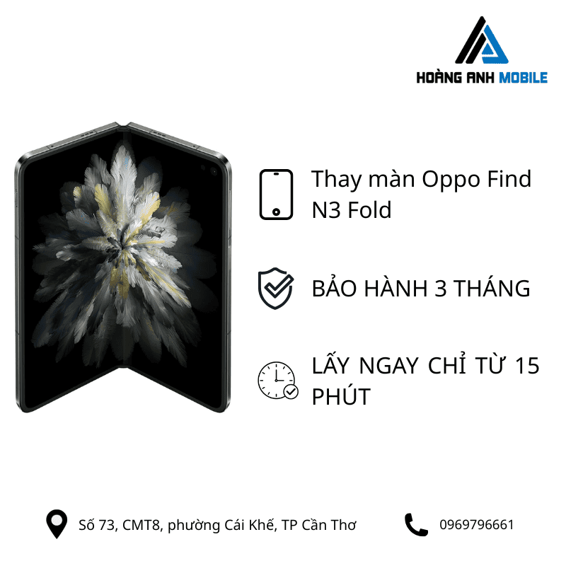 Thay màn hình Oppo Find N3 Fold