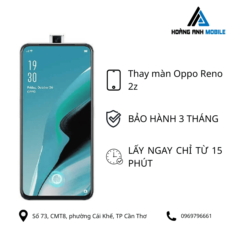 Thay màn Oppo Reno 2z