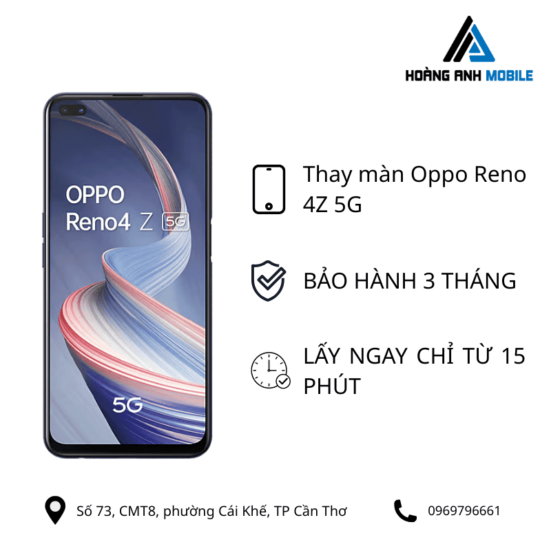 Thay màn hình Oppo Reno 4Z 5G