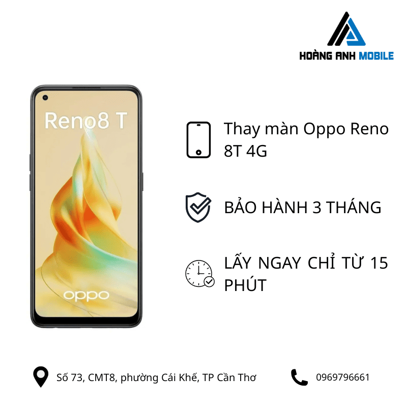 Thay màn hình Oppo Reno 8T 4G