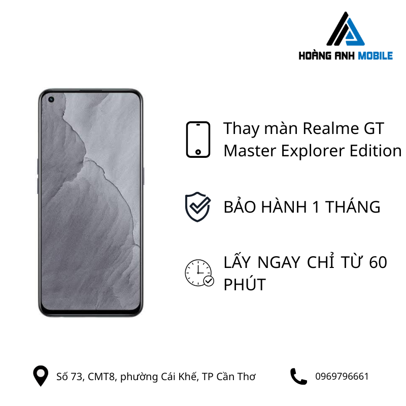 Thay màn Realme GT Master Explorer Edition