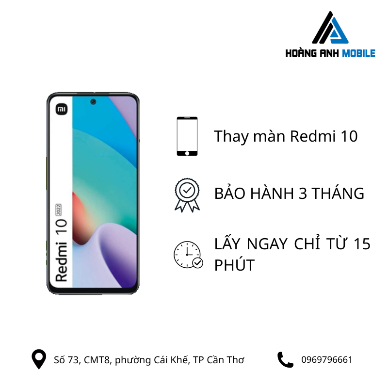 Thay màn hình Redmi 10