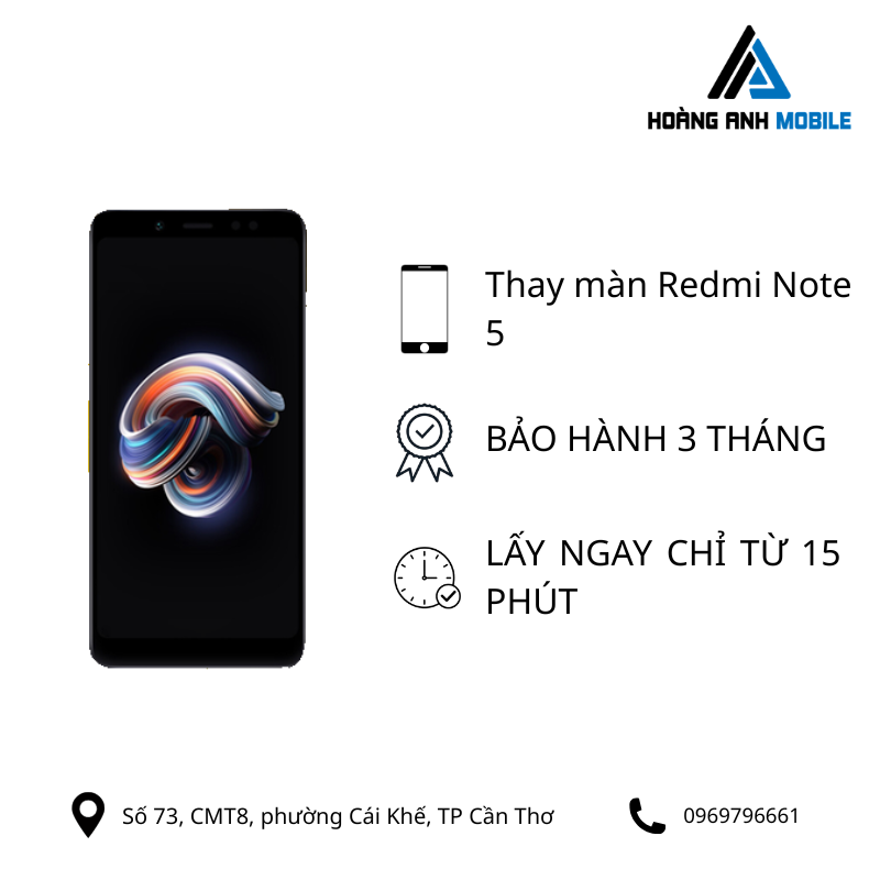 Thay màn hình Redmi Note 5