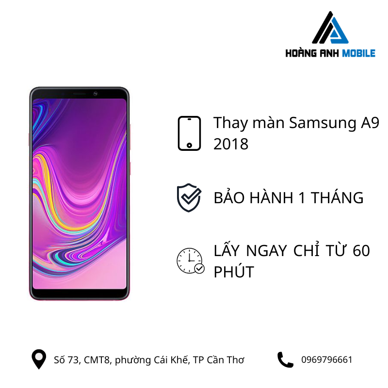 Thay màn hình Samsung A9 2018