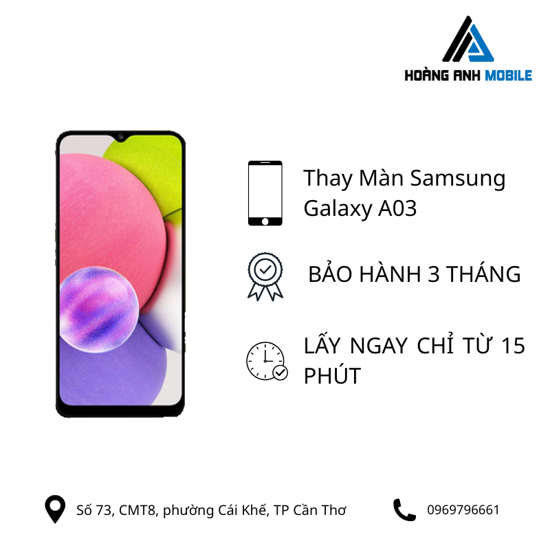 Thay Màn Hình Samsung galaxy A03