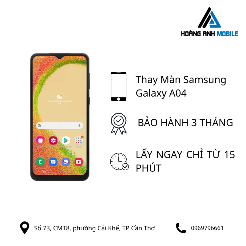 Thay Màn Samsung Galaxy A04