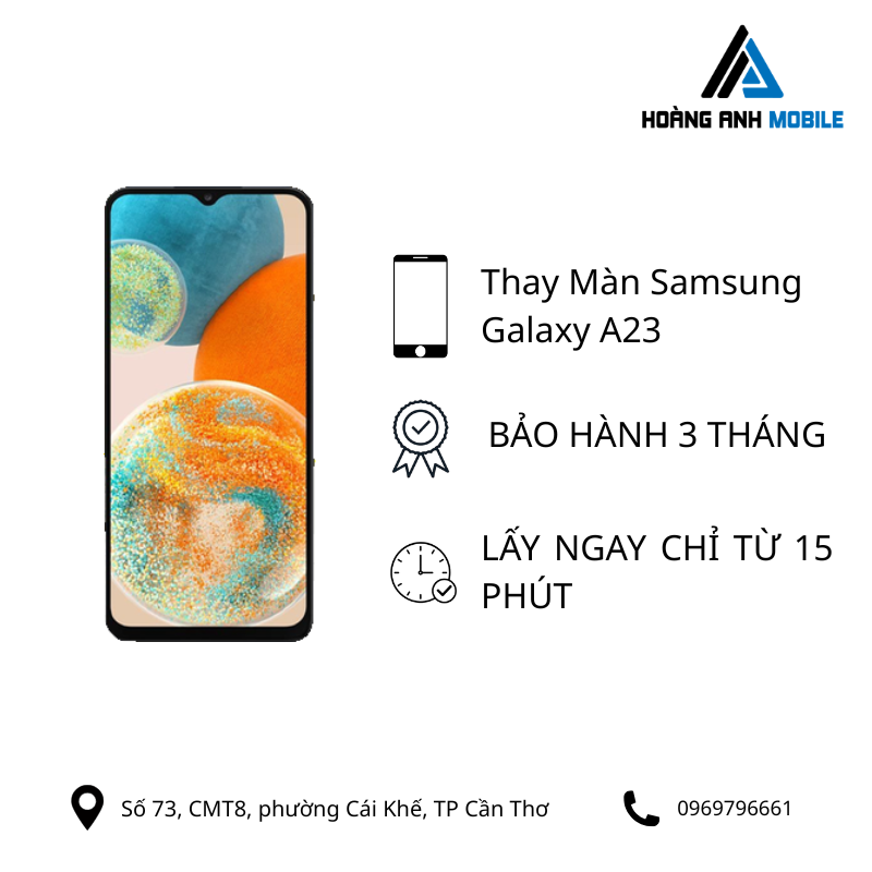 Thay màn hình Samsung Galaxy A23
