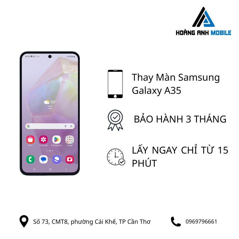 Thay màn hình Samsung Galaxy A35