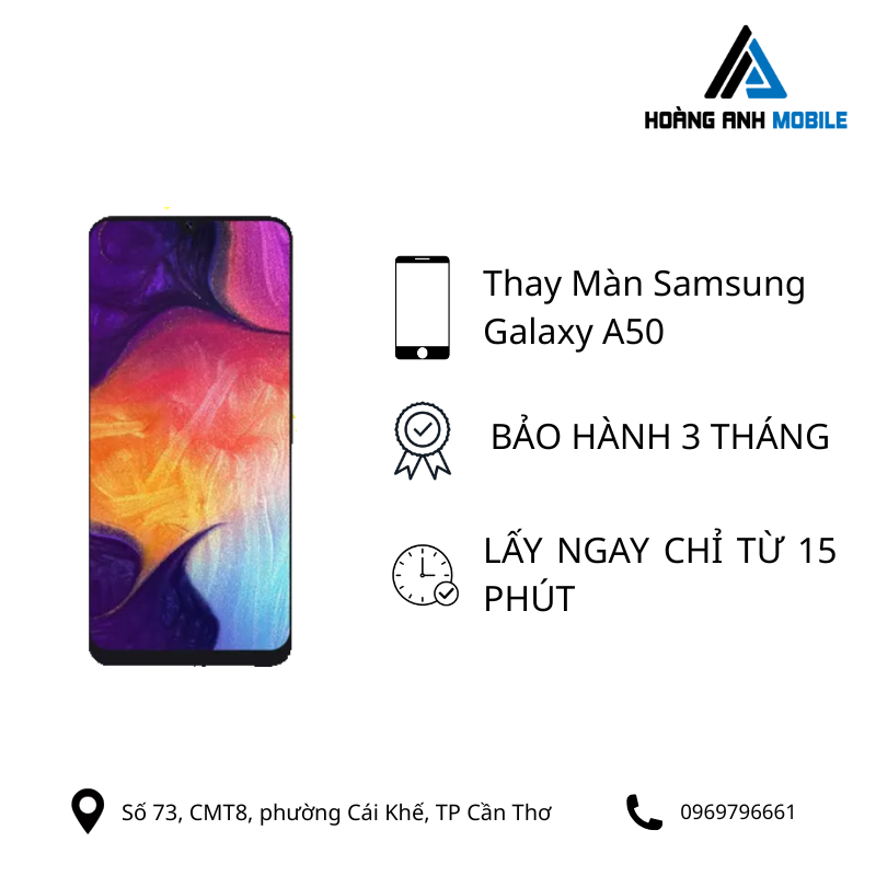 Thay màn hình Samsung Galaxy A50