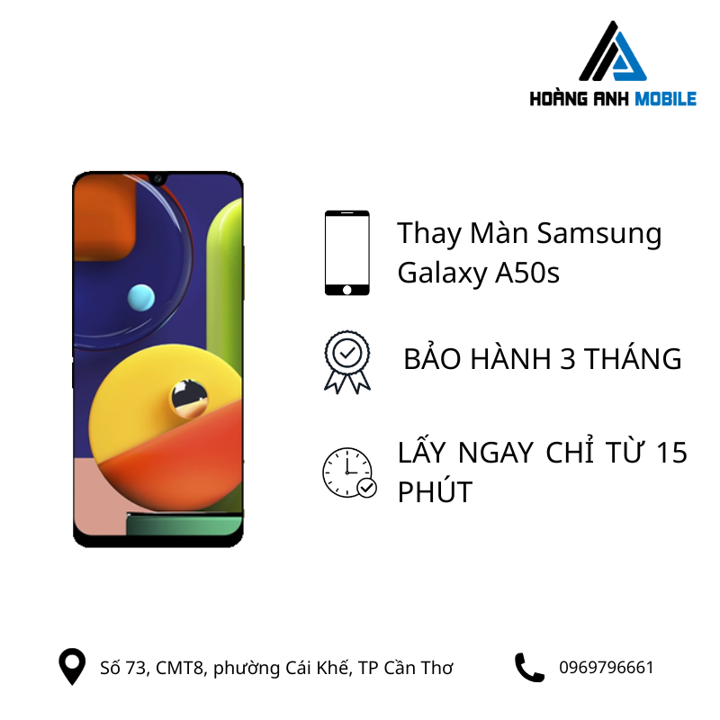 Thay màn hình Samsung Galaxy A50s