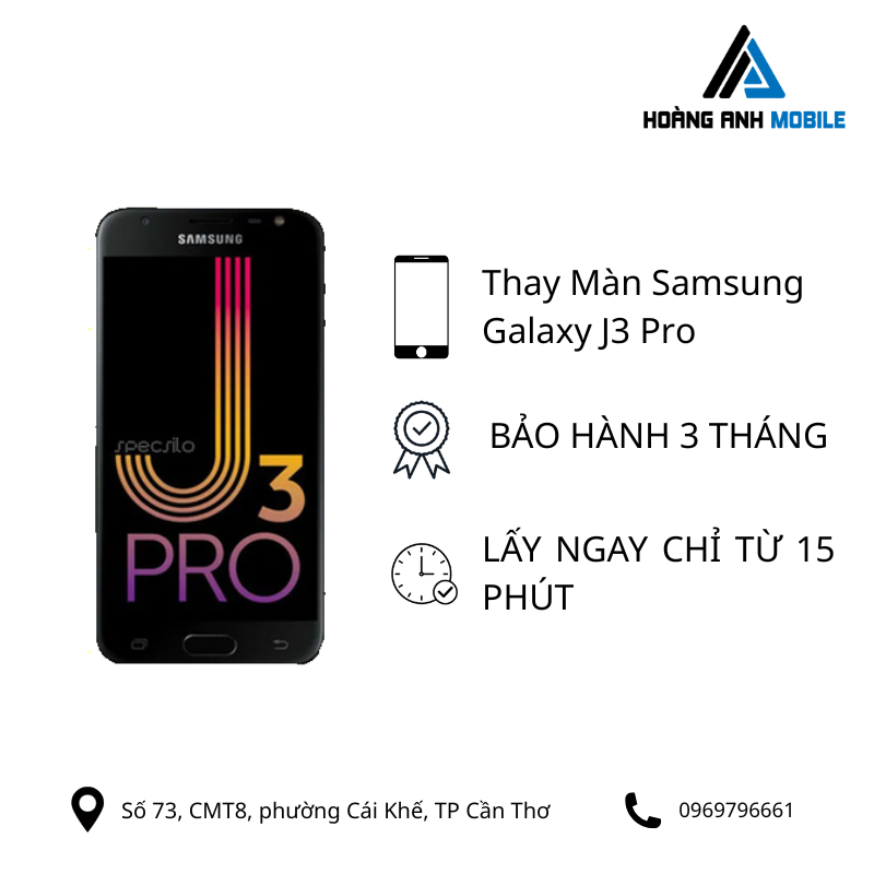 Thay màn hình Samsung Galaxy J3 Pro 2017