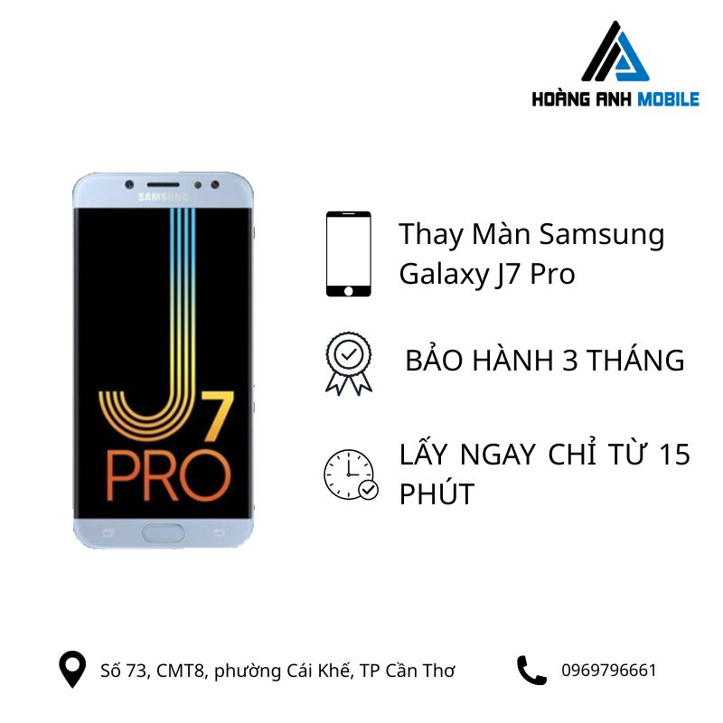 Thay màn hình Samsung Galaxy J7 Pro