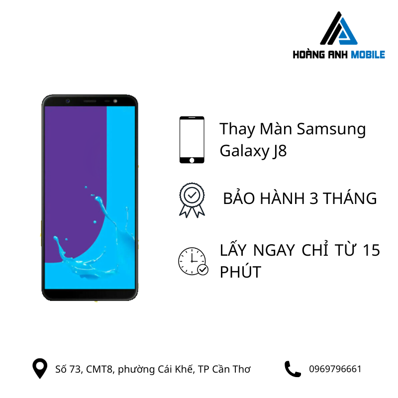 Thay Màn Samsung Galaxy J8