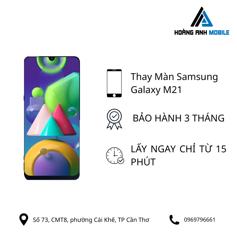 Thay màn hình Samsung Galaxy M21