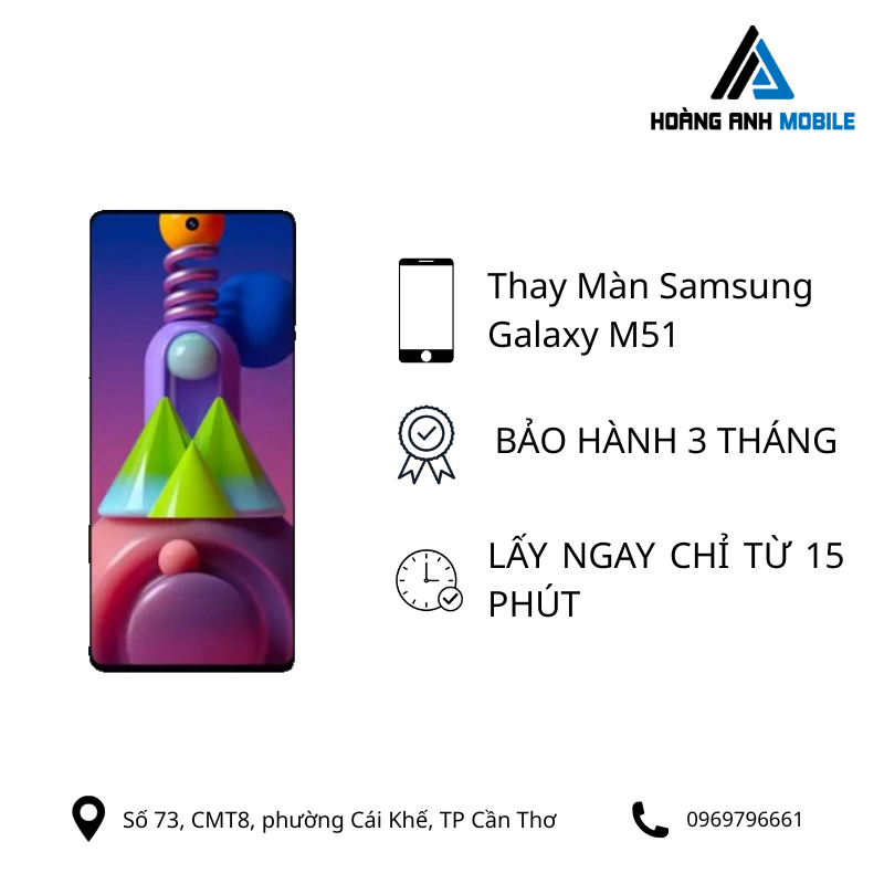 Thay Màn Samsung Galaxy M51