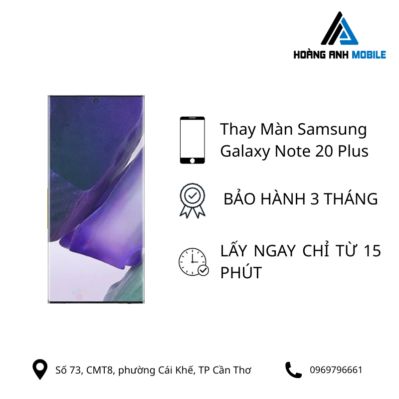 Thay màn hình Samsung Galaxy Note 20 Plus