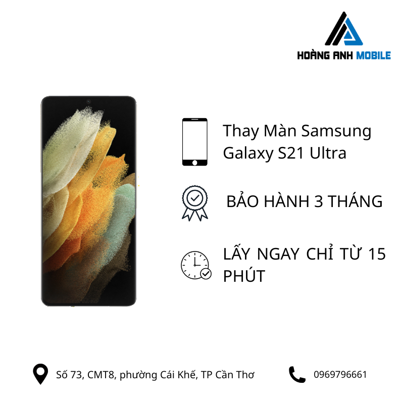 Thay Màn Samsung Galaxy S21 Ultra