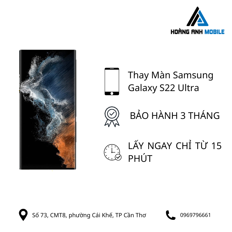 Thay Màn Samsung Galaxy S22 Ultra