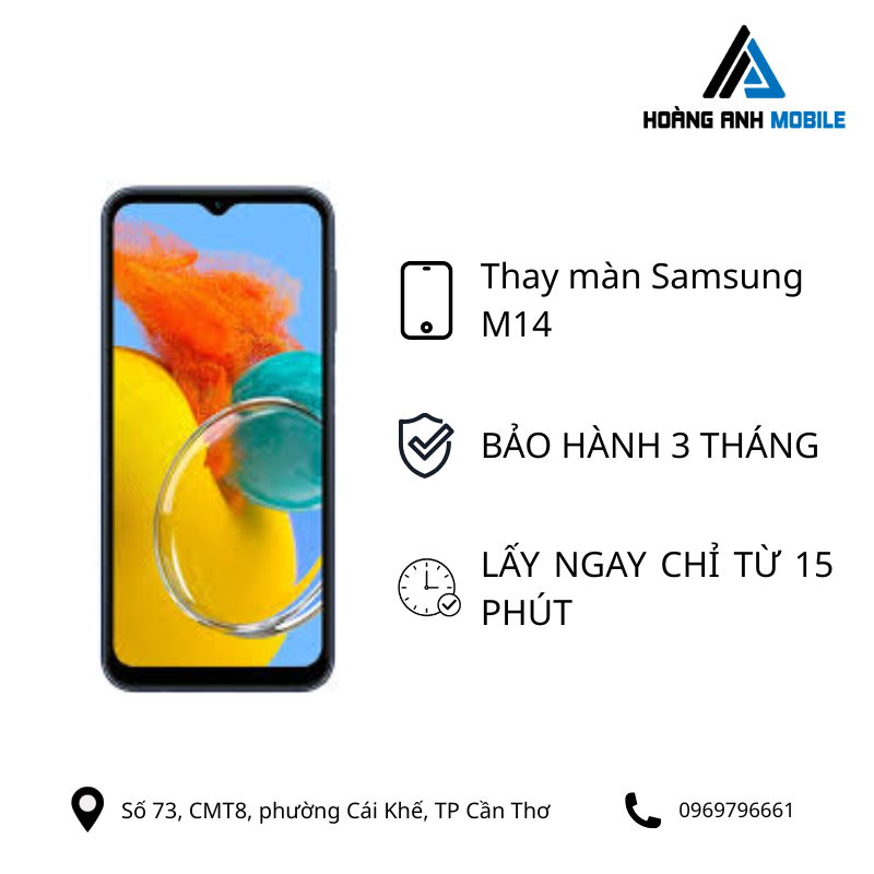 Thay màn hình Samsung Galaxy M14