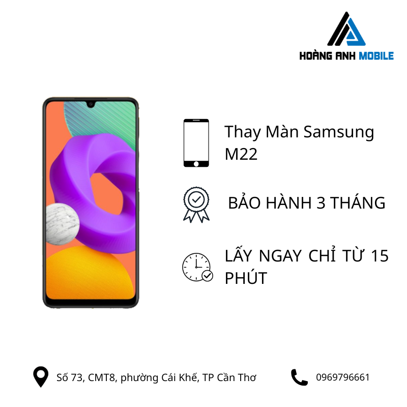 Thay Màn Samsung M22