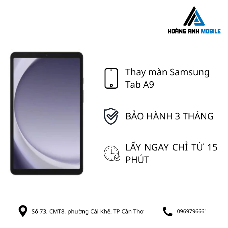 Thay màn Samsung Tab A9