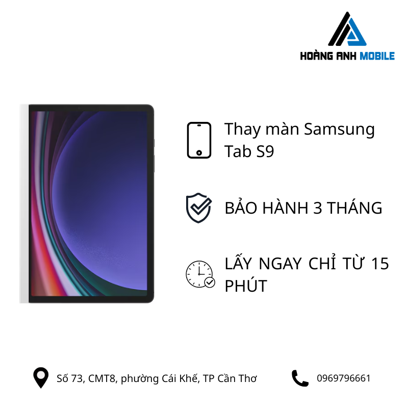 Thay màn Samsung Tab S9