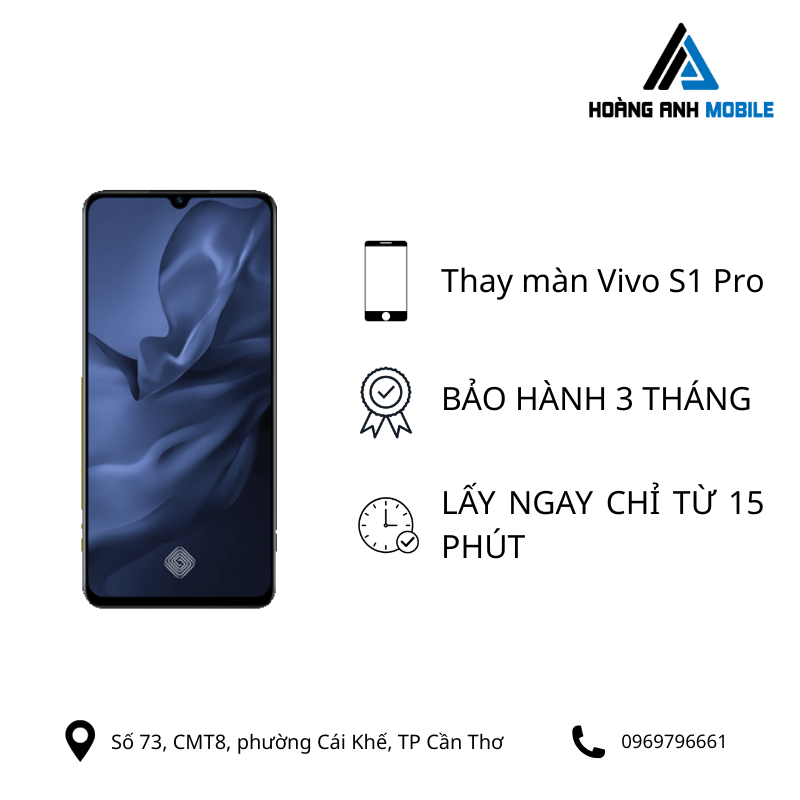 Thay màn hình Vivo S1 Pro