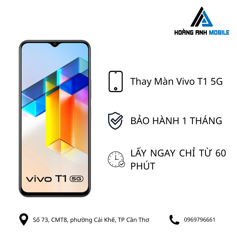 Thay Màn Vivo T1 5G