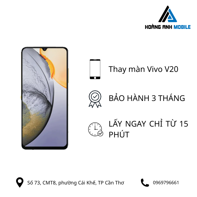 Thay màn hình Vivo V20