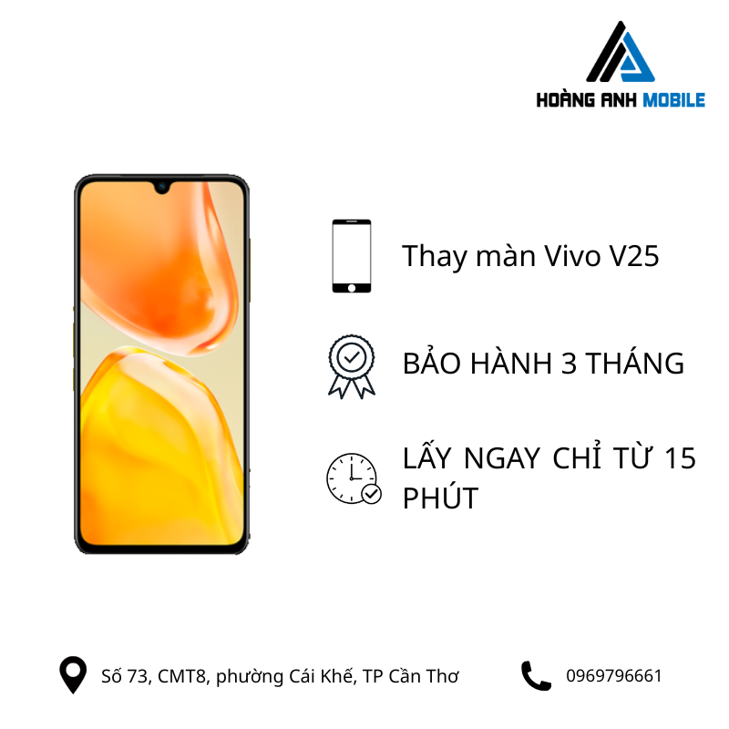 Thay màn hình Vivo V25