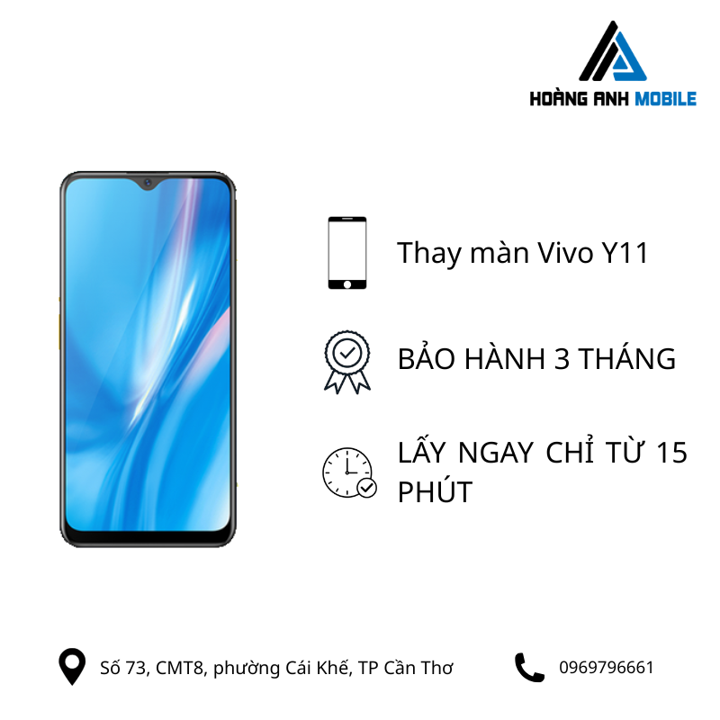 Thay màn hình Vivo Y11