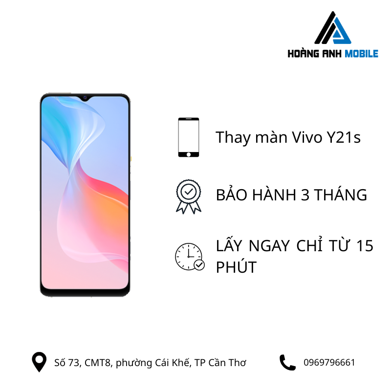Thay màn hình Vivo Y21s