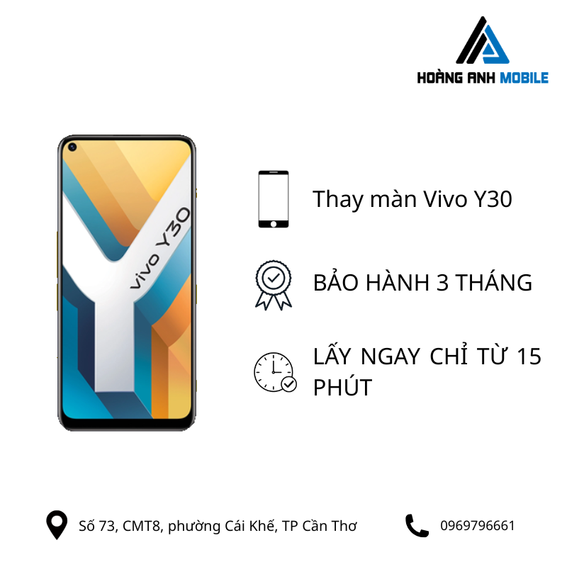 Thay màn hình Vivo Y30