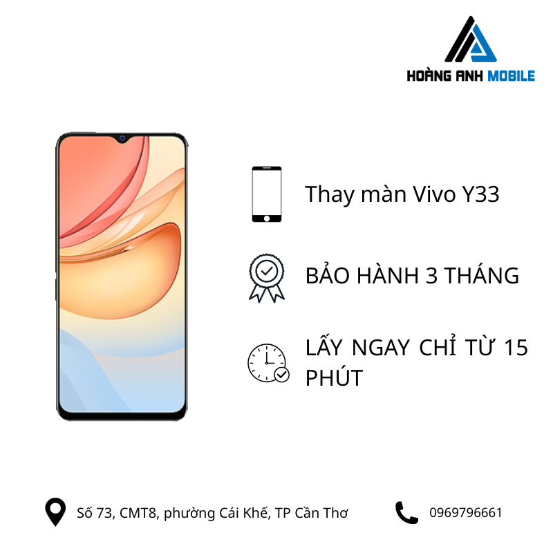 Thay màn hình Vivo Y33