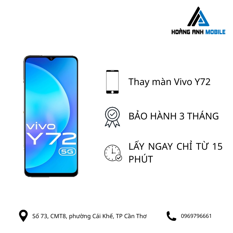 Thay màn hình Vivo Y72