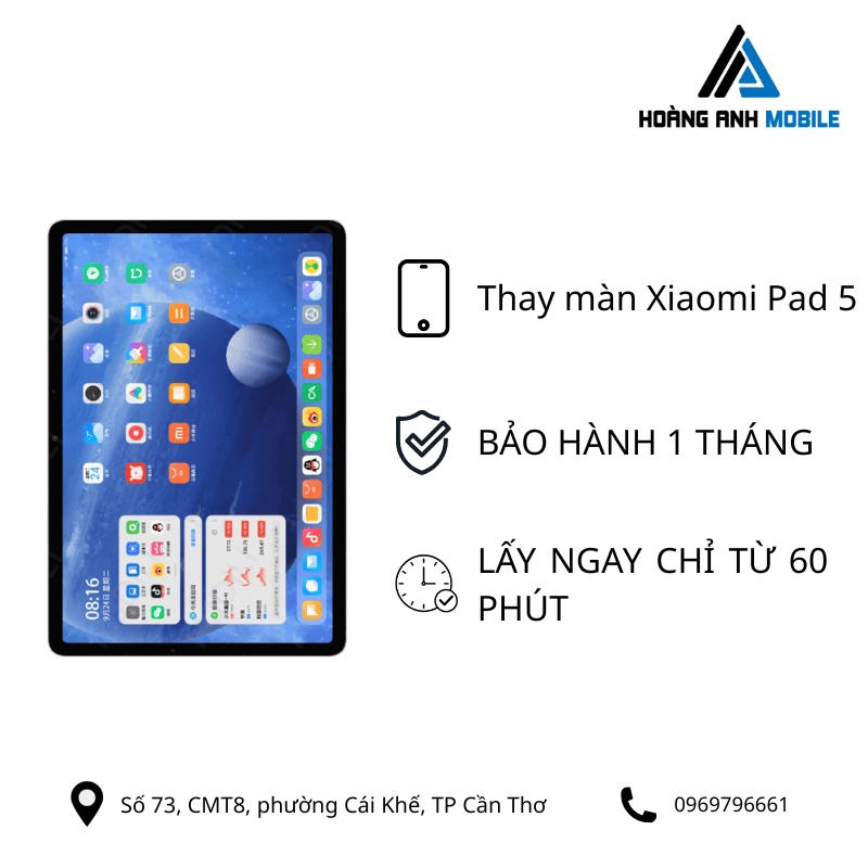 Thay màn Xiaomi Pad 5