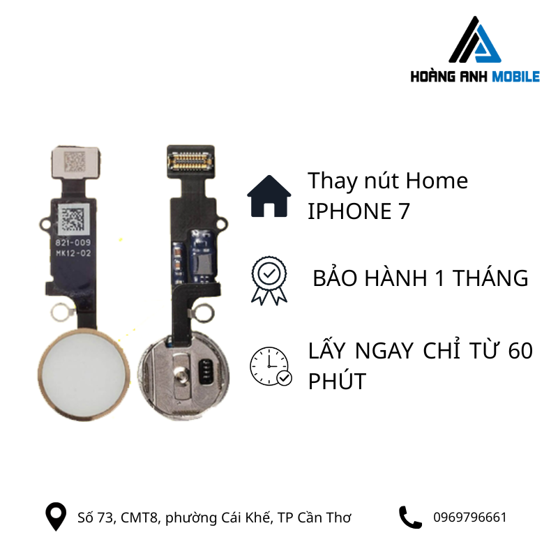 Thay nút home iPhone 7