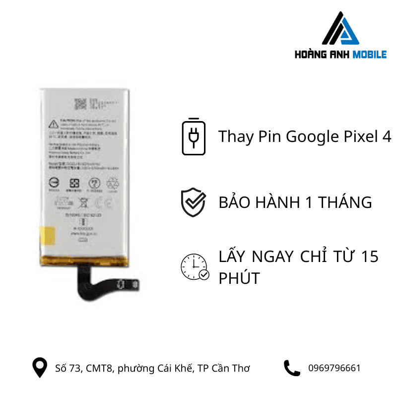Thay Pin Google Pixel 4
