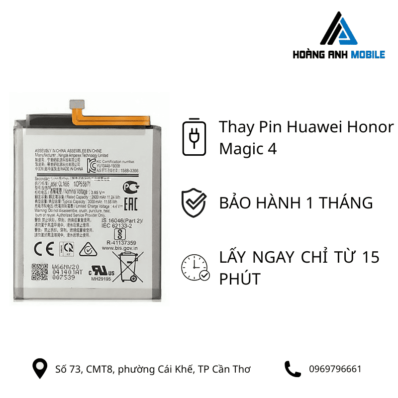 Thay Pin Huawei Honor Magic 4