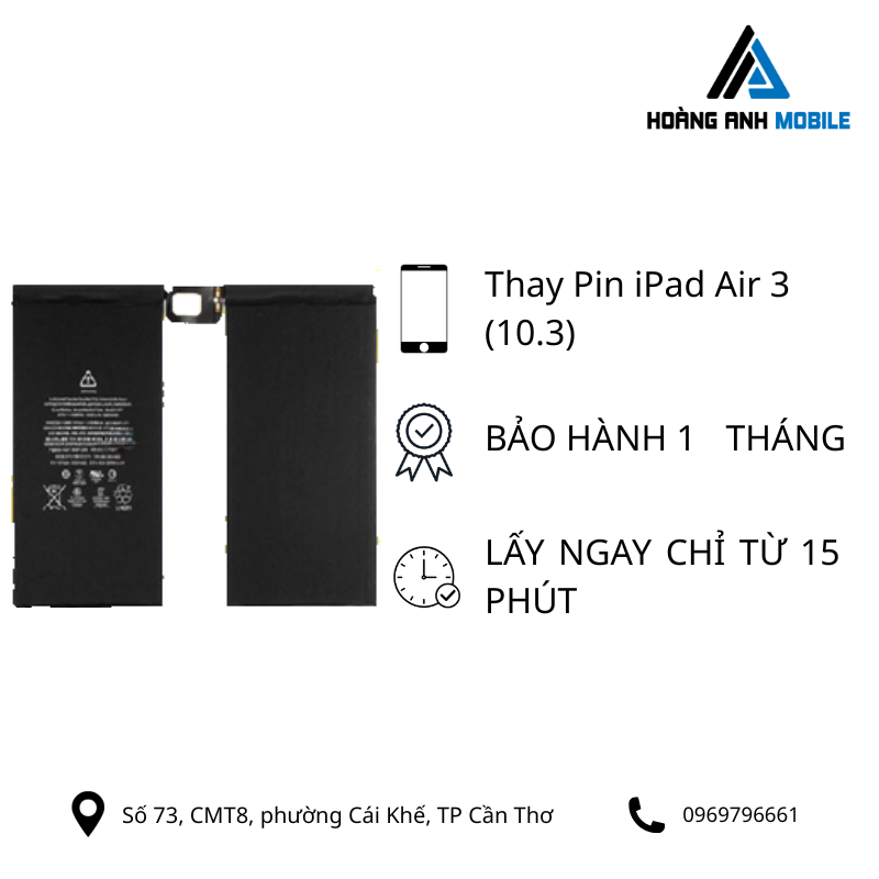 Thay Pin iPad Air 3 (10.5)