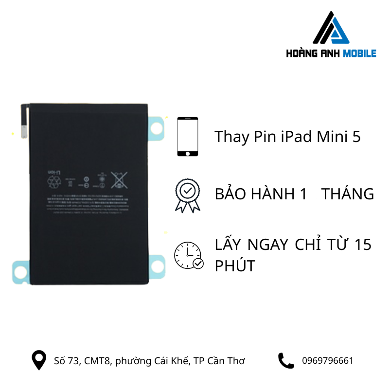 Thay Pin iPad Mini 5